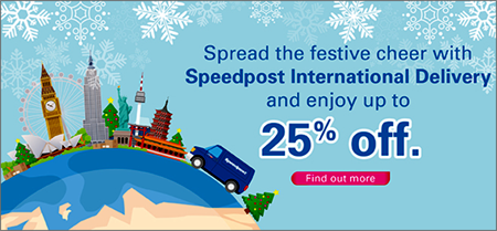 Singapore Post - spread the festive cheer