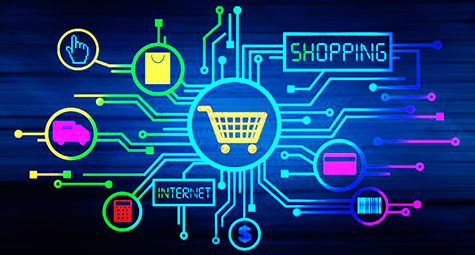 diagram of online shopping