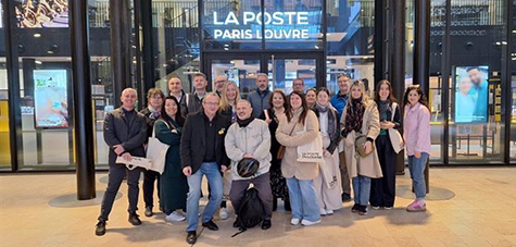 Participants at the PostEurop meeting April 2025