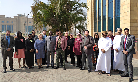 Participants at Cairo training