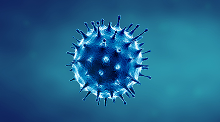 COVID-19 or flu virus