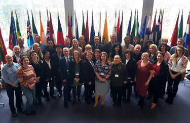 Participants at the EMS Pay-for-performance meeting in Berne