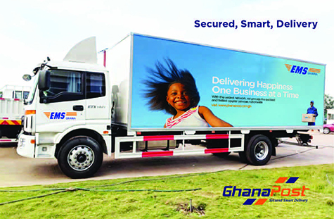 EMS Ghana delivery truck