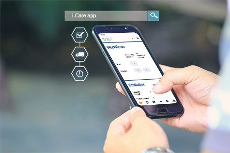 Using the i-Care app