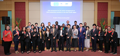 Senior managers attending the Asia-Pacific symposium