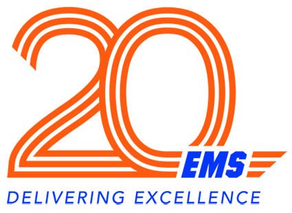 EMS Cooperative 20th Anniversary logo