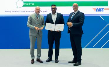 Maldives 2024 EMS Customer Care Award winner
