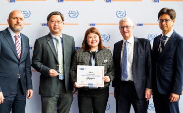 Singapore 2023 EMS Customer Care Award winner