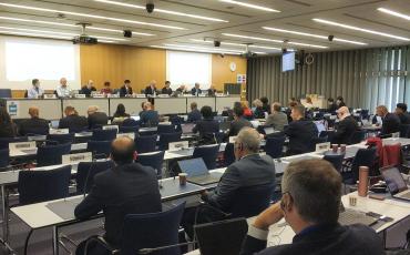 Participants at EMS Cooperative General Assembly