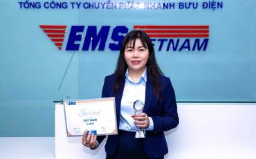 EMS Vietnam receiving their Silver performance award