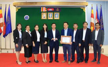 Cambodia 2021 EMS Customer Care Award winner
