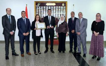 Egypt 2020 EMS Customer Care Award winner