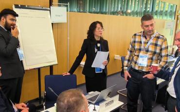 Breakout group at the 2024 EMS Cooperative Workshop