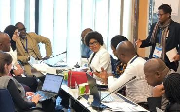 Breakout group at the 2024 EMS Cooperative Workshop