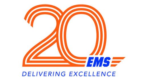 EMS Cooperative 20th Anniversary logo