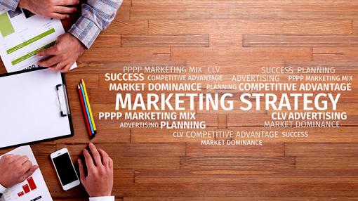Marketing strategy graphic