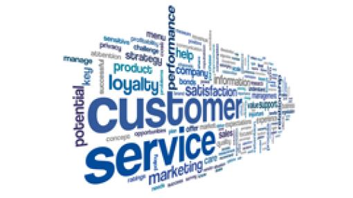 Customer service word matrix